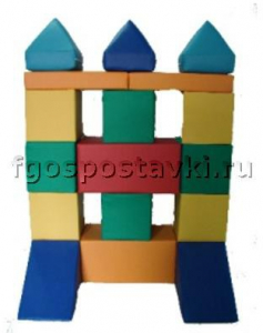 Мягкий модуль-конструктор "Башня" (17 элементов) - fgospostavki.ru - Нижний Новгород