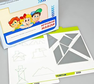 Игровой набор "Танграм" (с комплектом карточек) - fgospostavki.ru - Нижний Новгород