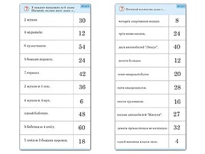 Комплект карточек (10)  "Обучающий калейдоскоп. Умножение на 3, 4 и 6" - fgospostavki.ru - Нижний Новгород