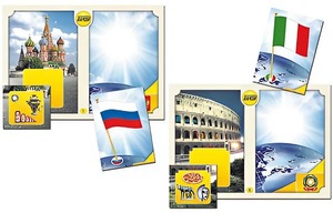 Настольно-печатная игра "Флаги стран мира 1. Европа" - fgospostavki.ru - Нижний Новгород