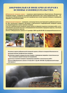 Комплект плакатов "Добровольная пожарная дружина" - fgospostavki.ru - Нижний Новгород