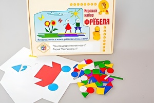 Игровой набор Фребеля "Конструктор плоскостной-1" (Серия "Эксперимент") - fgospostavki.ru - Нижний Новгород