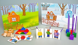 Игровой набор Фребеля "Заюшкина избушка" (серия "Сказочный мир". Выпуск 1) - fgospostavki.ru - Нижний Новгород