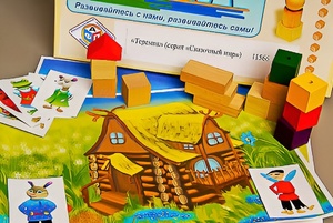 Игровой набор Фребеля "Теремок" (серия "Сказочный мир". Выпуск 1) - fgospostavki.ru - Нижний Новгород