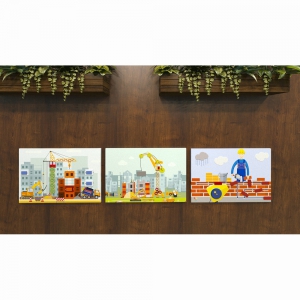 Комплект настенных панелей «Стройка» - fgospostavki.ru - Нижний Новгород