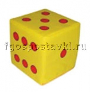 Кубик "Бросайка" с точками - fgospostavki.ru - Нижний Новгород