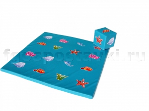 Игровой мат "Море" с кубиком - fgospostavki.ru - Нижний Новгород