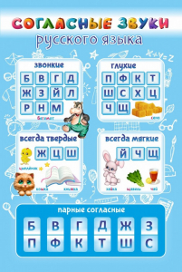 Стенд "Согласные русского языка" - fgospostavki.ru - Нижний Новгород