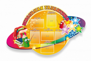 Стенд "Школьная галактика" резной стенд - fgospostavki.ru - Нижний Новгород