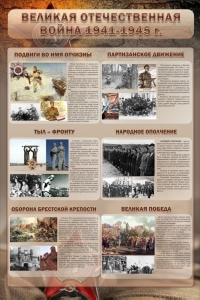 Стенд "Великая Отечественная война" (события) - fgospostavki.ru - Нижний Новгород