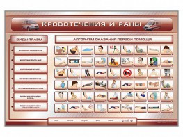 Трехсекционный базовый комплект "Травмы. Кровотечения. Ожоги" для учащихся общеобразовательных учреждений - fgospostavki.ru - Нижний Новгород