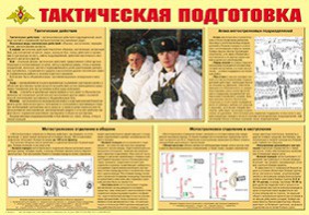 Плакат "Тактическая подготовка" - fgospostavki.ru - Нижний Новгород