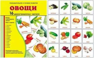 Демонстрационные карточки "Овощи" - fgospostavki.ru - Нижний Новгород