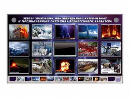 Многофункциональный интерактивный стенд-тренажер "Этапы эвакуации при природных катаклизмах и чрезвычайных ситуациях техногенного характера" - fgospostavki.ru - Нижний Новгород