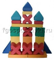 Мягкий модуль-конструктор "Башня" (21 элемент) - fgospostavki.ru - Нижний Новгород