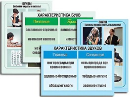 Модель-аппликация "Ступени к грамоте. Звуки и буквы русского языка" (ламинированная) - fgospostavki.ru - Нижний Новгород