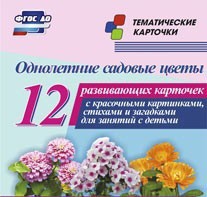 Тематические карточки "Однолетние садовые цветы" - fgospostavki.ru - Нижний Новгород