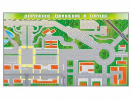 Доска магнитно-маркерная панорамная "Дорожное движение в городе" - fgospostavki.ru - Нижний Новгород