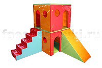 Домик игровой двухэтажный (комплект) - fgospostavki.ru - Нижний Новгород