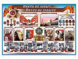 Стенд-уголок "Никто не забыт, ничто не забыто" - fgospostavki.ru - Нижний Новгород