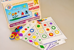Игровой набор Фребеля "Цвет и форма" (серия "Эксперимент") - fgospostavki.ru - Нижний Новгород