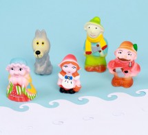 Набор резиновых игрушек «Красная шапочка» - fgospostavki.ru - Нижний Новгород