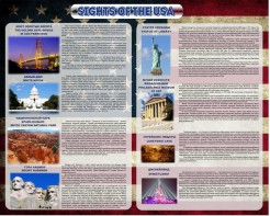 Стенд "Достопримечательности США" Вариант 2 - fgospostavki.ru - Нижний Новгород