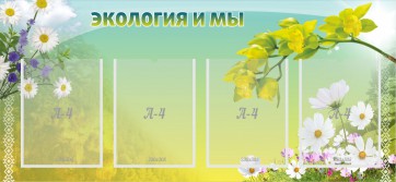 Стенд "Экология и мы" - fgospostavki.ru - Нижний Новгород