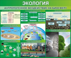 Стенд "Экология. Антропогенное воздействие на биосферу" - fgospostavki.ru - Нижний Новгород