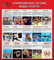 Стенд "Олимпийские летние виды спорта" - fgospostavki.ru - Нижний Новгород
