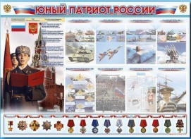 Стенд-уголок "Юный патриот России" - fgospostavki.ru - Нижний Новгород