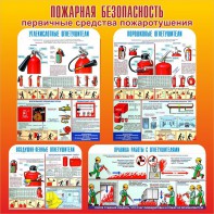 Стенд "Пожарная безопасность" Вариант 2 - fgospostavki.ru - Нижний Новгород