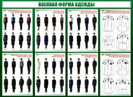 Стенд "Военная форма одежды" - fgospostavki.ru - Нижний Новгород