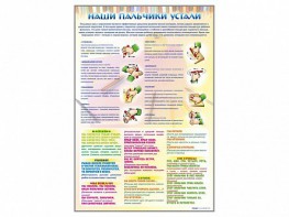 Стенд "Наши пальчики устали" (зарядка) - fgospostavki.ru - Нижний Новгород