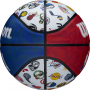 Мяч баскетбольный Wilson NBA All Team (размер 7, резина, тренировочный) - fgospostavki.ru - Нижний Новгород